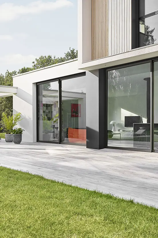 Rénovation menuiseries villa contemporaine
